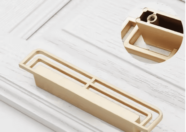 Copper Wardrobe Door Pullers Furniture Handle